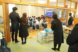 授業見学ツアー＆ミニ学校説明会を実施しました