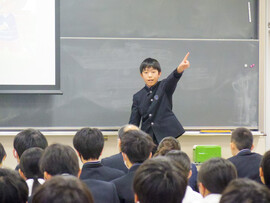 M3英語スピーチコンテストを行いました