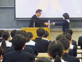 M3英語スピーチコンテストを行いました