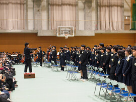 第15回卒業証書授与式を挙行しました
