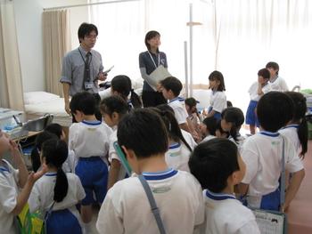 【古川】幼小交流と学校探検