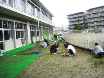 【古川】夏の清掃活動