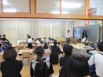 夏の体験授業会