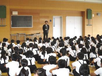 プライマリー1学期終業式