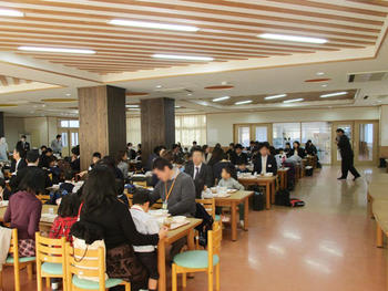 冬の授業見学会・給食試食会