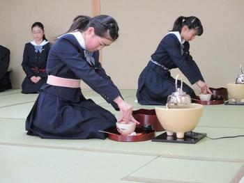 コーラス部コンサート・茶道部お茶会