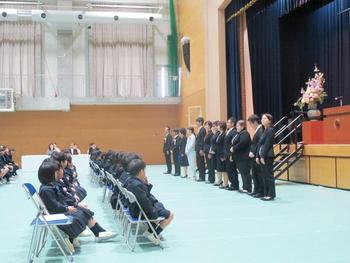 奈良学園小学校入学式