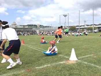 合同運動会を終えて　P1･2（小学1･2年）生