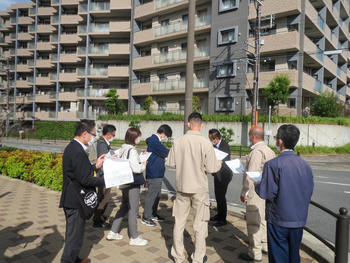 通学路の合同点検を行いました