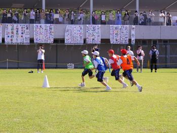 合同運動会！③（紅白対抗リレー）