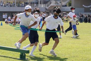 合同運動会！④（異学年競技）