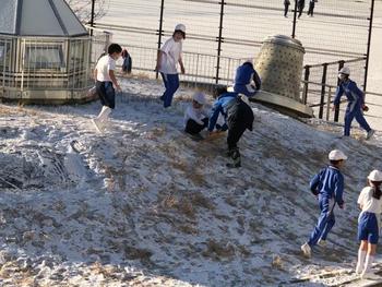 雪の日の朝