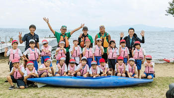 P3生、琵琶湖での宿泊学習です！
