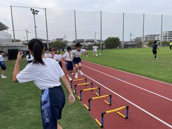 M1生とM2生が中学校・高等学校のクラブ活動に参加しました！