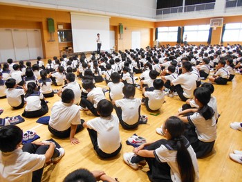 １学期 終業式