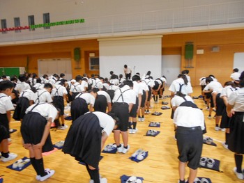 １学期 終業式