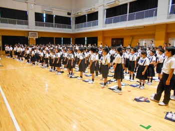 １学期 終業式