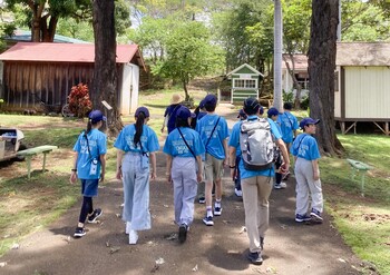 ハワイへの宿泊学習