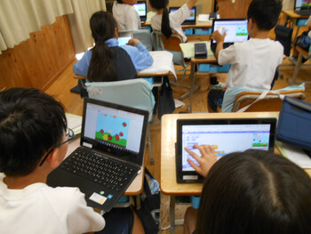 情報科でプログラミング