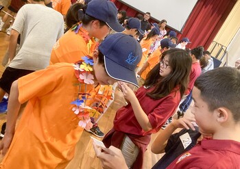 ハワイへの宿泊学習
