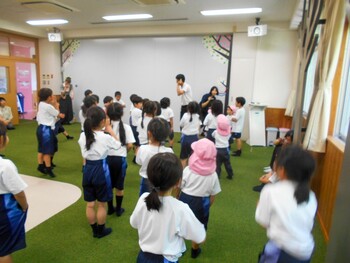 園児と遊ぼう