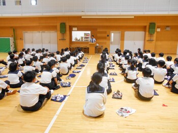 M生2学期始業式