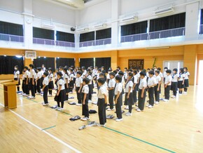 M生2学期始業式