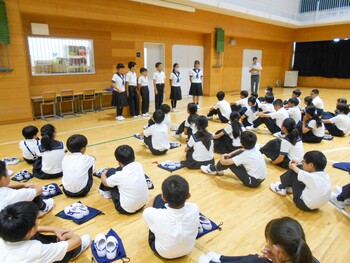 M生2学期始業式