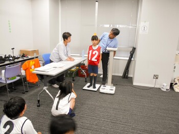 身体測定・静止立位状態測定
