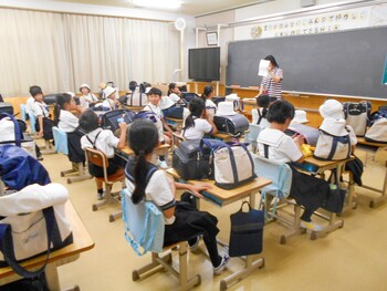 2学期登下校班会