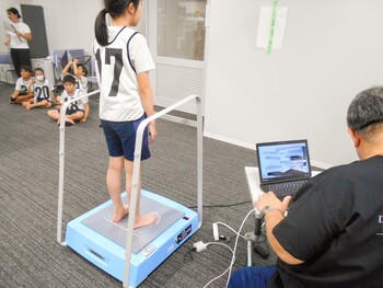 身体測定・静止立位状態測定