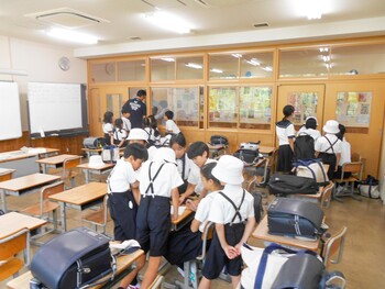 2学期登下校班会