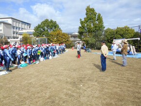 稲刈りにチャレンジ！