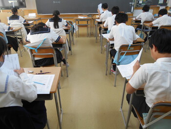中間考査始まる！