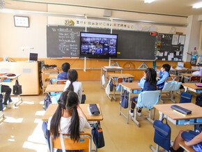 たてわり活動「学校の宝物！」