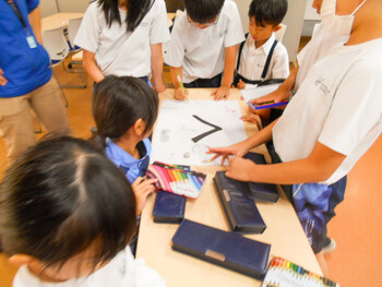 たてわり活動「学校の宝物！」