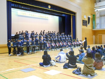 自由参観デーと音楽発表会