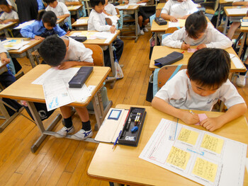 　「くじらぐも」音読発表会