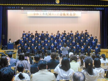 自由参観デーと音楽発表会