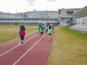 ゴールをめざして！マラソン大会