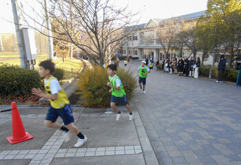 ゴールをめざして！マラソン大会