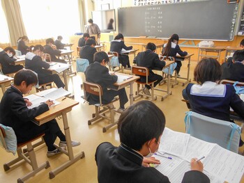 期末考査に集中！