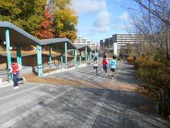 ゴールをめざして！マラソン大会