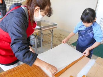 紙漉き体験