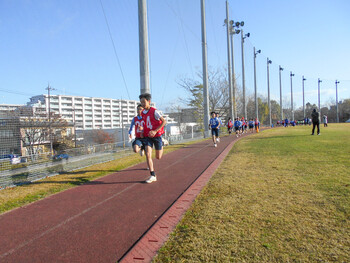 ゴールをめざして！マラソン大会