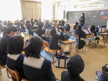 3学期の登下校班会