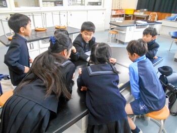 3学期の登下校班会