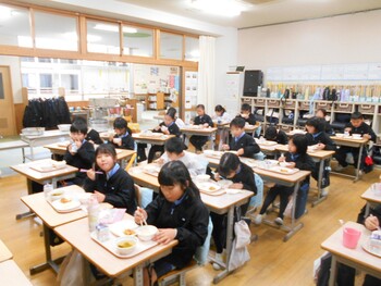 久しぶりのおいしい給食