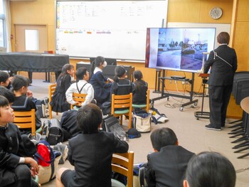 3学期の登下校班会