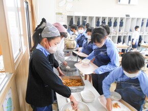 久しぶりのおいしい給食